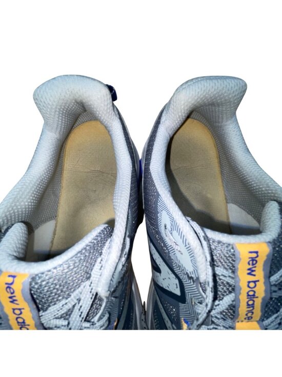 New Balance Men’s Gray & Blue T410 Arch Support Trail Running Shoes Size 14 main image 2